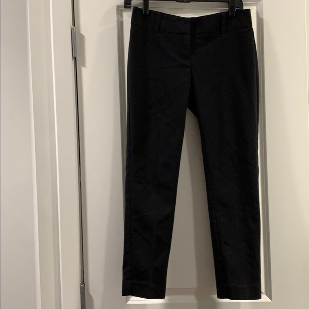 WHBM Black Ankle Length Pants